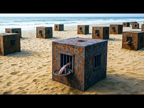 In 2053, Prisoners Are Locked Inside Iron Boxes and The Victims Decide If They Eat or Starve thumbnail