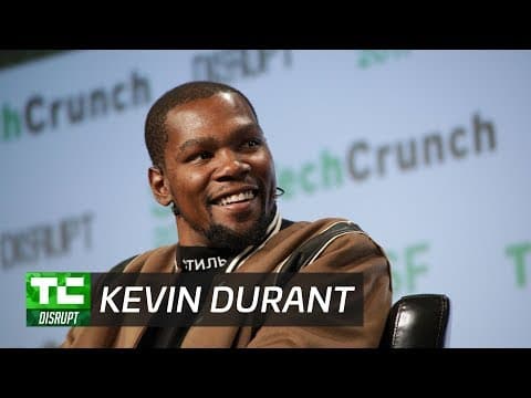 Kevin Durant Joins the Investment Game | Disrupt SF 2017 thumbnail