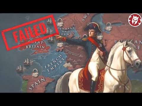 Why Napoleon's Blockade of Britain Failed DOCUMENTARY thumbnail