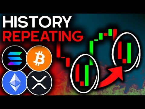 BITCOIN & CRYPTO: IT'S HAPPENING AGAIN (Get Ready)!! Bitcoin News, Ethereum, Solana, XRP & Chainlink thumbnail