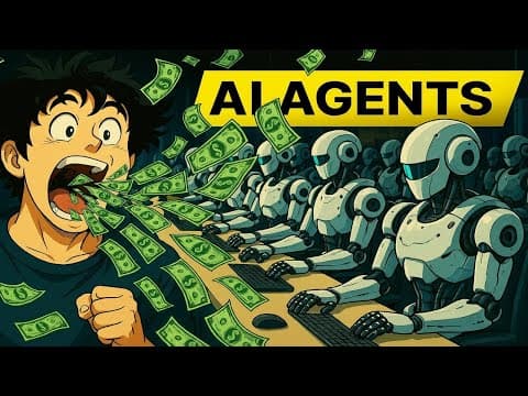 I built 5 AI Agents in 36 Minutes to save me 20+ hours of work a week thumbnail