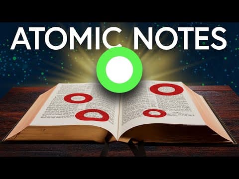 Effective Note-Taking to Remember More + Create New Ideas thumbnail