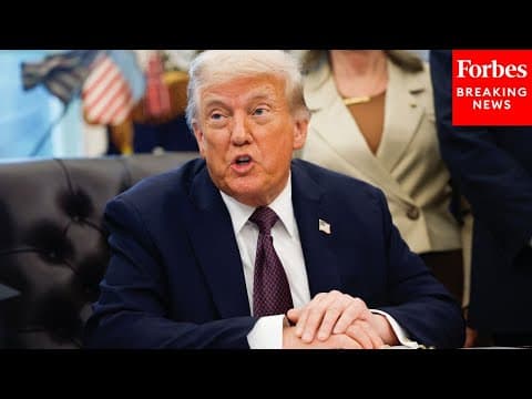 WATCH LIVE: President Trump Makes An Immigration Announcement At The White House thumbnail