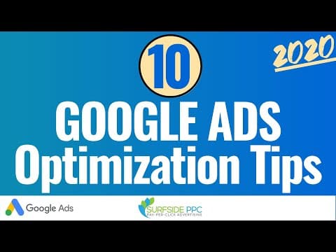 10 Google Ads Optimization Tips and Best Practices for Search Campaigns 2020 thumbnail