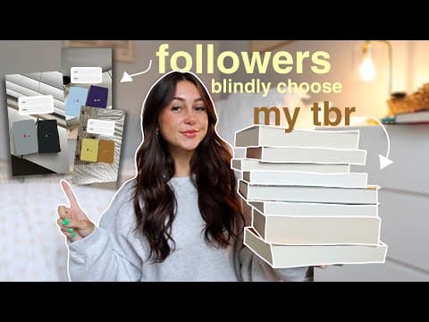 followers blindly choose my *september* tbr 🧡🍂 thumbnail