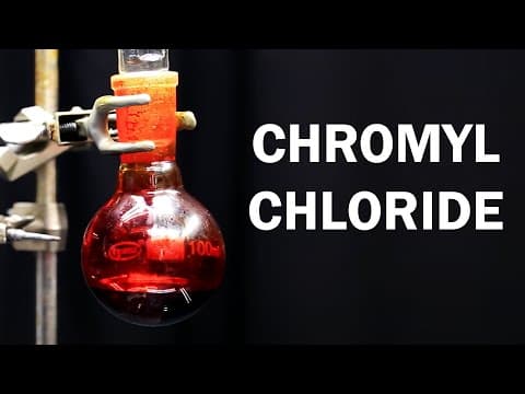 How to Synthesize Chromyl Chloride Safely thumbnail