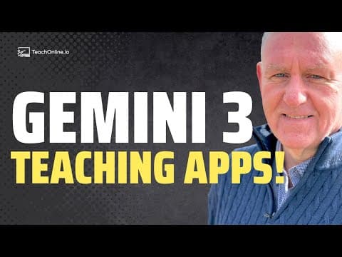 Courses Are Over: Gemini 3 Multimodal Apps Are the Future thumbnail