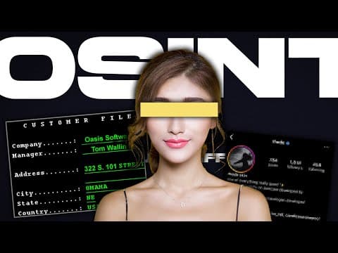 OSINT 2025: How to Gather All the Info You’ll Ever Need on Anyone. thumbnail