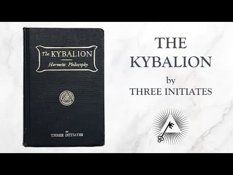 The Kybalion (1908) by Three Initiates (William Walker Atkinson) thumbnail