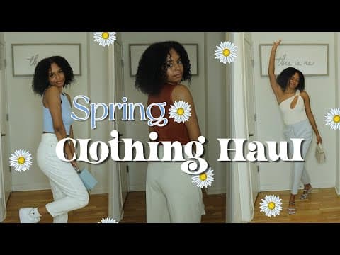 Spring Lookbook from H&M and American Eagle | 90's vibes thumbnail