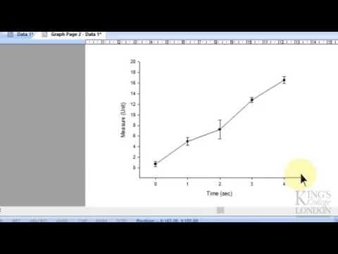 How to Create a Line Graph with Error Bars in SigmaPlot thumbnail