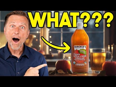 The #1 Nighttime Benefit of Apple Cider Vinegar That NO ONE KNOWS thumbnail