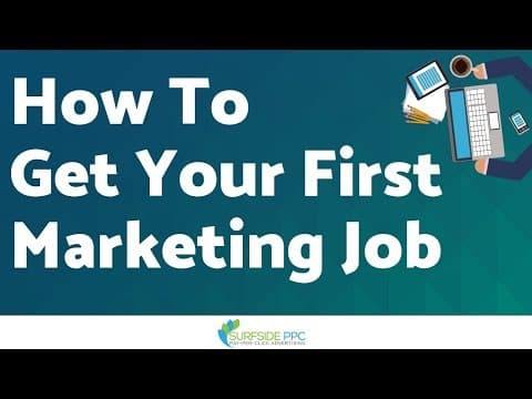 How To Land Your First Marketing Job or Advertising Job With Little To No Experience thumbnail