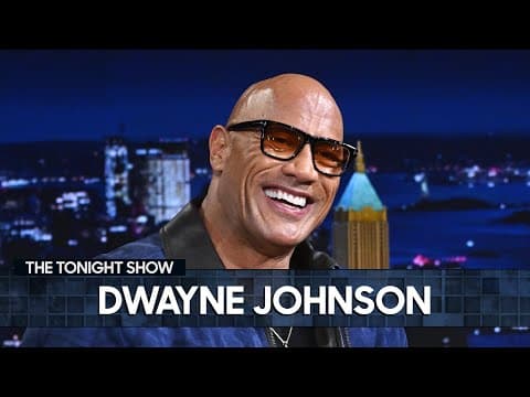 Dwayne Johnson Breaks Into Impromptu Performance from Moana 2 & Gets Into a Pillow Fight with Jimmy thumbnail