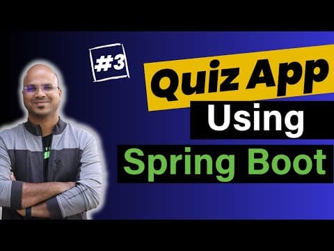 Quiz App Using Spring Boot #3 | Microservices Tutorial thumbnail