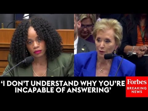 Summer Lee Asks Sec. Linda McMahon If Teaching That Biden Won The 2020 Election Is 'An Illegal DEI' thumbnail