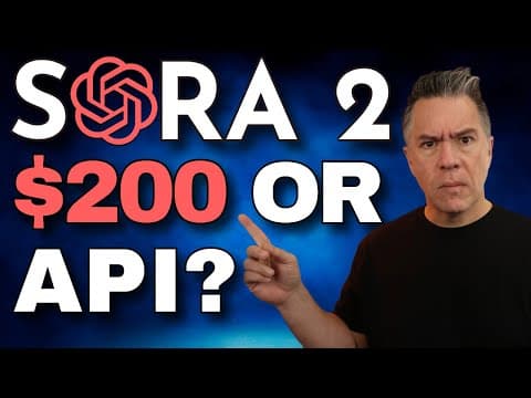 Sora 2 Releases Wide! Shocking Cost & Hacks You Need To Know! thumbnail