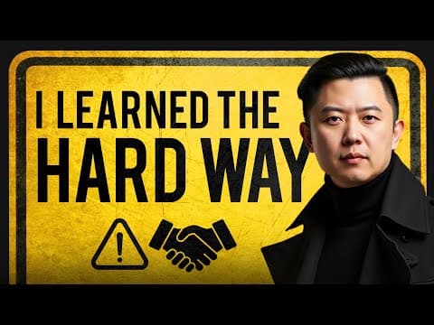 How (NOT) To Make A Business Partnership Work thumbnail