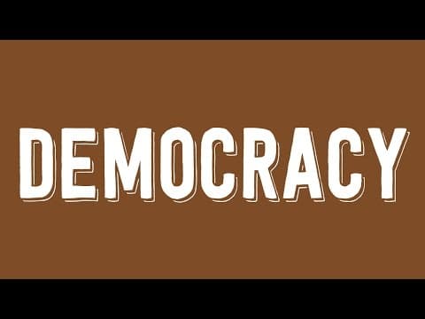 Is Democracy a Human Right? - Philosophy Tube thumbnail