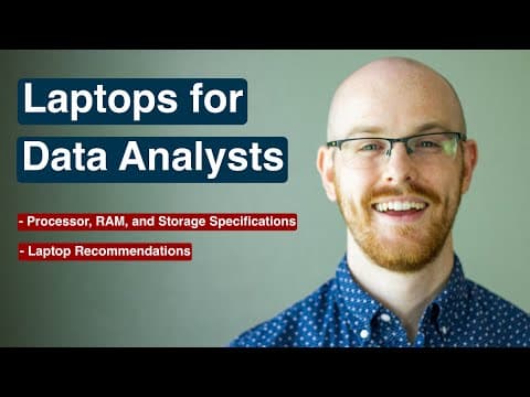 Laptops for Data Analysts | Specifications + Recommendations thumbnail