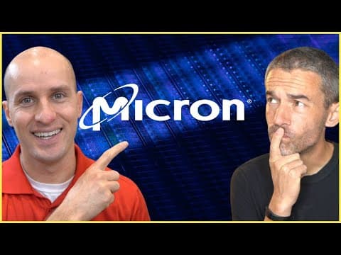 Is Micron Stock (MU stock) A Buy? Micron Stock Analysis FROM SCRATCH! thumbnail