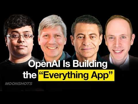 OpenAI vs. Grok: The Race to Build the Everything App w/ Emad Mostaque, Dave Blundin & AWG | EP #199 thumbnail