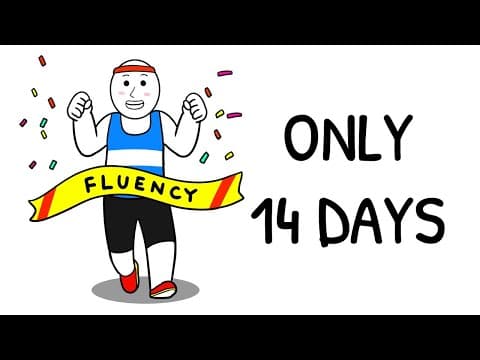 How to Become Fluent in 14 Days thumbnail