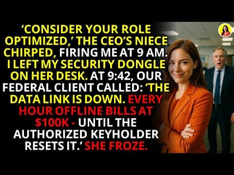 She Left Her Dongle & Broke Their System | $400K Revenge on a Nepotism Hire 💼 thumbnail