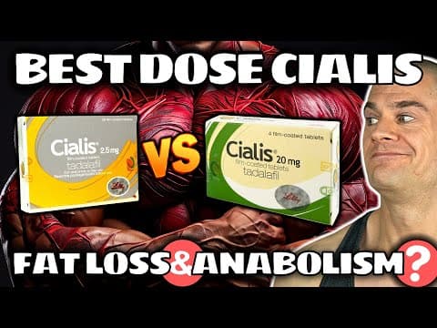 Best DAILY Dose Of Cialis (Libido, Fat Loss, Androgen Receptor Upregulation?) Tadalafil Deep-Dive thumbnail