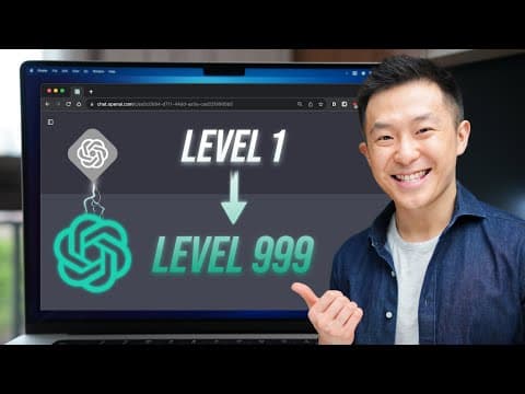 How to Master ChatGPT From Beginner to Advanced Levels thumbnail
