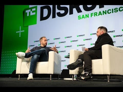 From Private to Public with Drew Houston (Dropbox) | Disrupt SF 2018 thumbnail