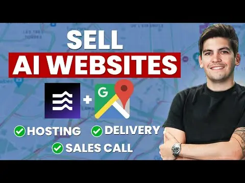 How to Create and Sell AI Websites To Local Businesses (Full Tutorial) thumbnail
