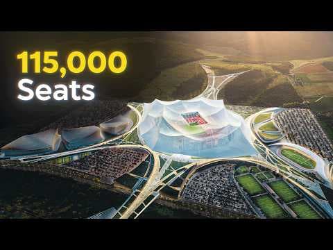 Building The Largest Stadium In The World thumbnail