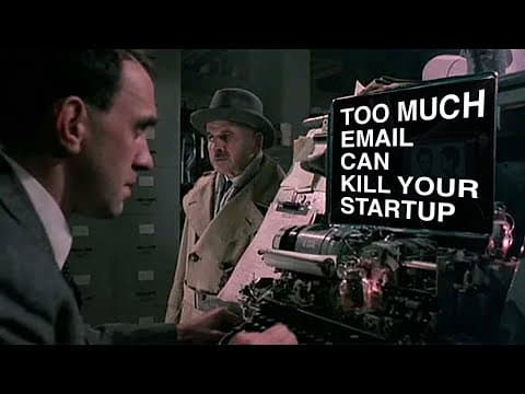 Drowning in email is the first sign you aren't scaling. thumbnail