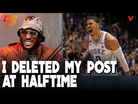 Josh Okogie DELETED an Instagram post when JAYSON TATUM & Duke CRUSHED his Georgia Tech squad thumbnail