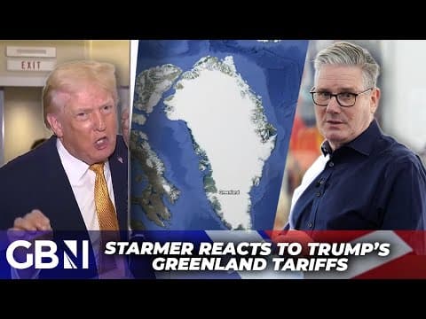 Starmer calls Trump’s 10% UK tariffs over Greenland ‘completely wrong’ and a risk to NATO thumbnail