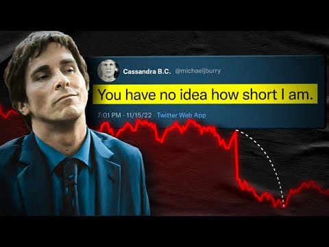 Why Is Michael Burry Shorting the Stock Market? thumbnail