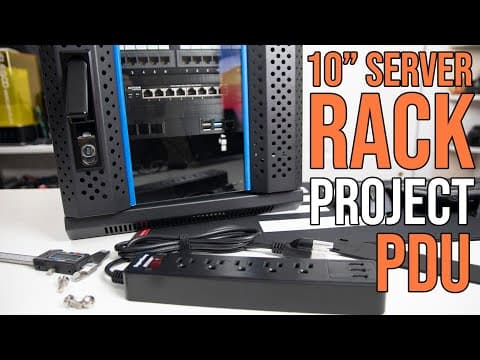 Power Distribution Unit (PDU) for 10 Inch Server Rack Project thumbnail