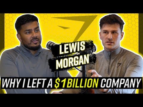Lewis Morgan: The Truth of Why I Exited Gymshark - CEOCAST EP. 66 thumbnail