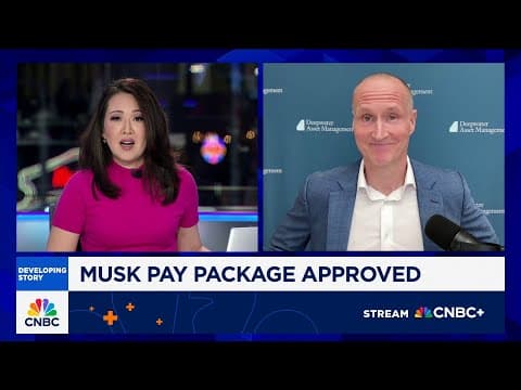 It's clear Tesla investors support Musk's vision: Deepwater's Munster following pay package vote thumbnail