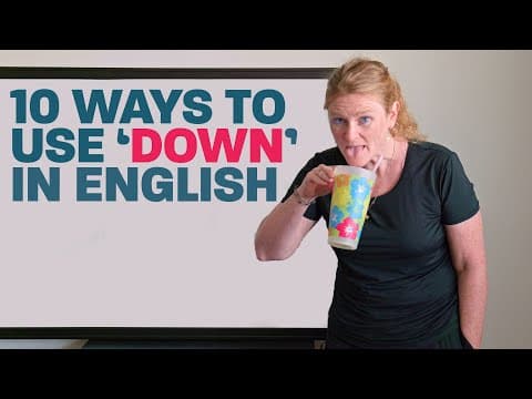What Are the Different Slang Meanings of 'Down'? thumbnail