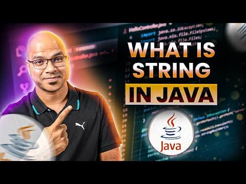 #34 What is String in Java thumbnail
