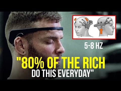 TRY IT FOR 5 MINUTES (5-8 Hz) | The Richest People Do This Everyday To Their Brain thumbnail