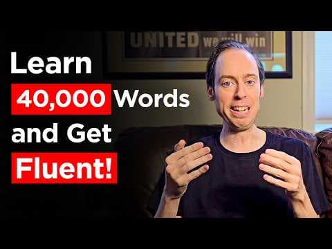 How I Learn 40,000 Words Per Language: A Step-by-Step System thumbnail