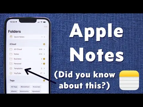 Apple Notes: Power User Tips & Hidden Features thumbnail