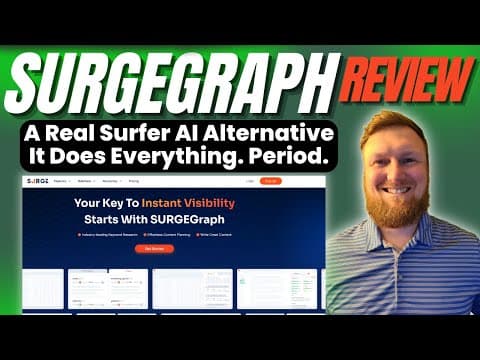 Is Surge Graph a Good Alternative to Surfer AI? thumbnail