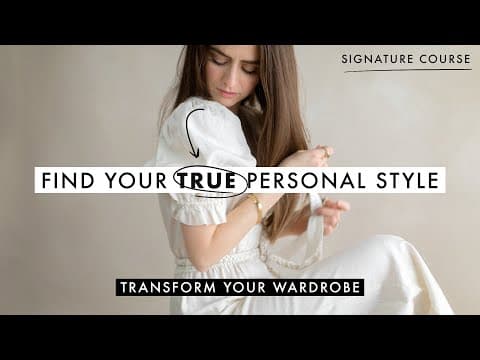 How To Find Your TRUE Personal Style: My BIG Secret Revealed! thumbnail