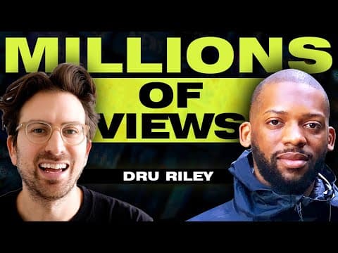 How To Make MILLIONS As A Faceless YouTuber | Dru Riley thumbnail