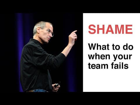 Shame and blame in entrepreneurship. How to channel your rage before you destroy your team. thumbnail