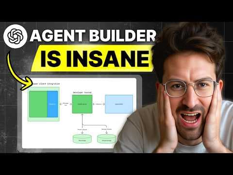 OpenAI's NEW AI Agent Builder Replaces n8n & Zapier thumbnail